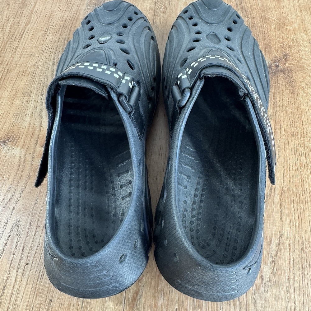 DOGGERS  Black Ultralight Comfort Adjustable Strap Walking Water Clogs Size 8/9* - Picture 3 of 9